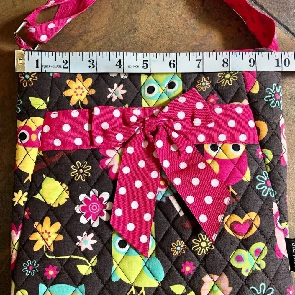 SazyBee Owl Flower Butterfly Girl’s Fabric Purse
